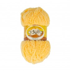 Пряжа ADELIA "SOFIA"   100\% полиэстер   10 шт. х  50 г  90 м ± 6 м №35 желтый