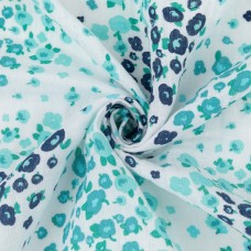 Ткань "PEPPY"   Ткань муслиновая   ФАСОВКА   EMBRACE   100\% хлопок   100 х  125 см  Shannon Fabrics floral fields teal