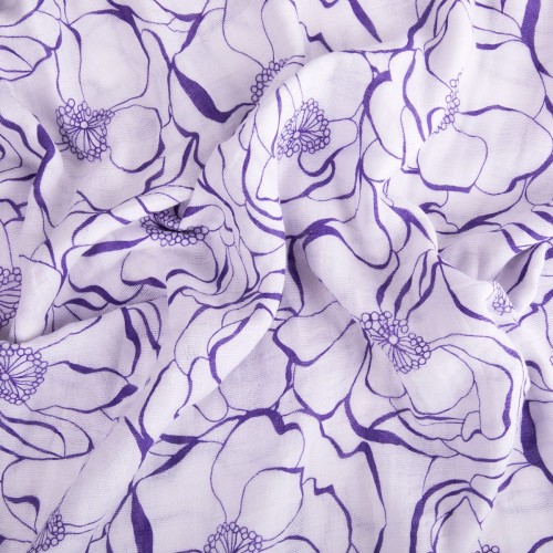 Ткань "PEPPY"   Ткань муслиновая   ФАСОВКА   EMBRACE   100\% хлопок   100 х  125 см  Shannon Fabrics bouquet jewel