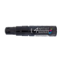 "PEBEO"   Маркер художественный 4Artist Marker на масляной основе   8 мм   перо скошенное   3 шт. 580224 черный