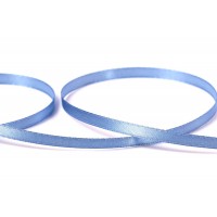 Лента атласная 6 мм ( 1/4 ")  "Gamma"   33 м ± 2 м №049 голубой