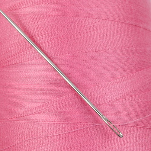 Швейные нитки (полиэстер) 40/2   "Nitka"  ( 101-200 )  4570 м №157 розовый