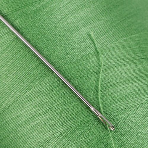 Швейные нитки (полиэстер) 40/2   "Nitka"  ( 201-300 )  4570 м №207 блекло-зеленый