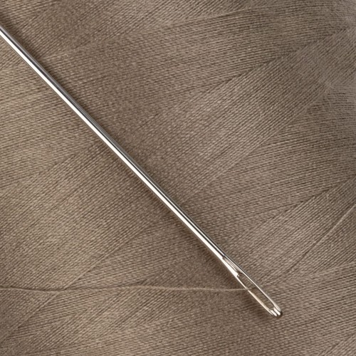 Швейные нитки (полиэстер) 40/2   "Nitka"  ( 301-400 )  4570 м №361 т.бежевый