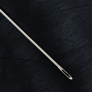 Швейные нитки (полиэстер) 50/2   "Gamma"   4570 м _ЧЕРНЫЙ