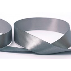 Лента атласная 25 мм ( 1 ")  "Gamma"   33 м ± 2 м №139  серый