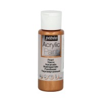 Краска акриловая "PEBEO"   Acrylic Paint для декора перламутровая   59 мл 097879 под медь