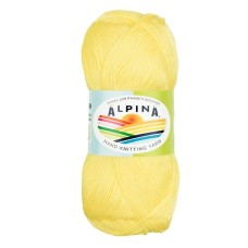 Пряжа ALPINA "VIVEN"   100\% бамбук   10 шт. х  50 г  405 м ± 15 м №06 желтый
