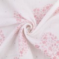 Ткань PEPPY Ткань муслиновая ФАСОВКА EMBRACE METALLIC 100\% хлопок 100 х 125 см Shannon Fabrics emmsweetheart blush/silver