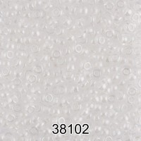 Бисер Чехия круглый 1   10/0   2.3 мм  500 г 38102 (Ф046) белый