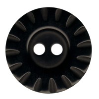Пуговица костюмная с проколами "Gamma"   RM 0026   34 " ( 21 мм)  36 шт  № А008 черный