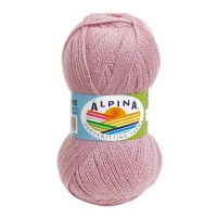 Пряжа ALPINA "KLEMENT"   80\% альпака, 20\% мериносовая шерсть   4 шт. х  50 г  300 м ± 10 м №11 св.сиреневый