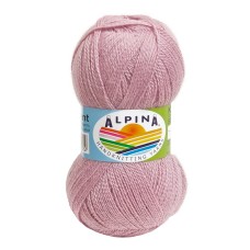 Пряжа ALPINA "KLEMENT"   80\% альпака, 20\% мериносовая шерсть   4 шт. х  50 г  300 м ± 10 м №11 св.сиреневый