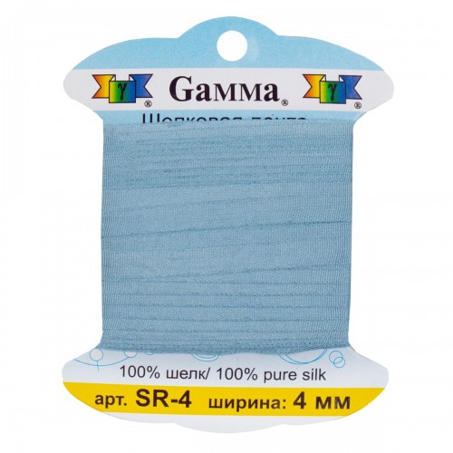 "Gamma"   шелковая   SR-4   ФАСОВКА   0.2 -  4 мм  9.1 м ± 0.5 м №253 голубой