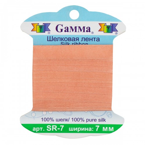 "Gamma"   шелковая   SR-7   ФАСОВКА   0.2 -  7 мм  9.1 м ± 0.5 м №056 бл. оранжевый