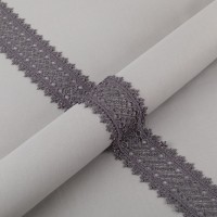 Гипюр "Gamma"   58 мм  GGM-5802   в пакете   9.7 м ± 0.2   Турция серый