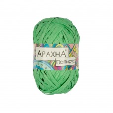 Пряжа ARACHNA "Papyrus"   100\% целлюлоза   10 шт. х  40 г ± 3 г  50 м ± 4 м №03 зеленый
