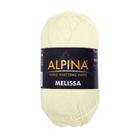 Пряжа ALPINA "MELISSA"   95\% вискоза, 5\% кашемир   10 шт. х  50 г  125 м ± 6 м №05 шампань