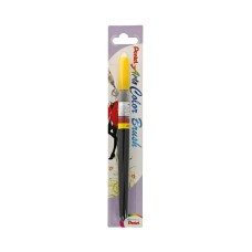 "Pentel"   Кисть с краской Colour Brush   1-10 мм   кисть XGFL-105X лимонно-желтый