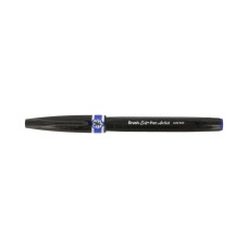"Pentel"   Браш пен Brush Sign Pen Artist, ultra-fine   0.5 - 5 мм   кисть/круглое тонкое SESF30C-CX синий