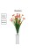 Искусственное растение "Blumentag"   ATJ-08   Растение искусственное "Фиалка"   30 см  5 х  1 шт. 04 оранжевый