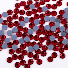 Страз клеевой "Zlatka"   RS/144   SS12   3 -  3.2 мм  акрил   1 x  144 шт  в пакете с еврослотом 033 красный (siam)