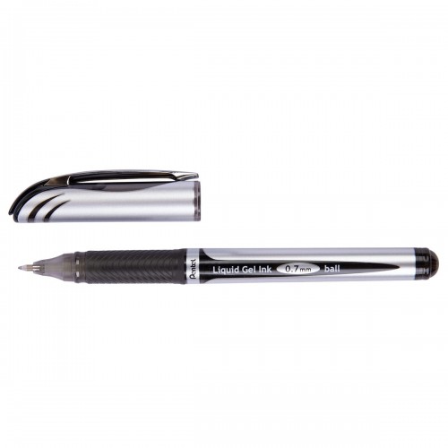 "Pentel"   Ручка гелевая Energel  d 0.7 мм  12 шт. BL57-AO цвет чернил: черный