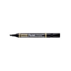 "Pentel"   Маркер перманентный   1.8 - 4.5 мм   перо скошенное   12 шт. N860-AE черный