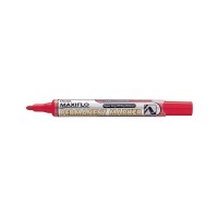 "Pentel"   Маркер перманентный Maxiflo   4.5 мм   пулевидный NLF50-BO красный