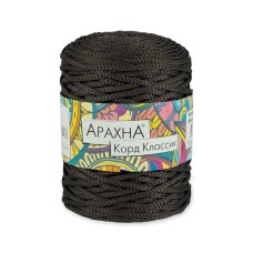 Пряжа ARACHNA "Cord Classic"   100\% полиэфир   3 шт. х  200 г ± 10 г  100 м ± 5 м №06 т.серый