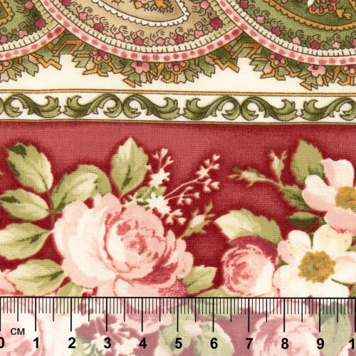 Ткань для пэчворка PEPPY  DAMASK ROSE   ФАСОВКА   50 x 55 см  122 г/кв.м ± 5   100\% хлопок SRK-13991-200 VINTAGE