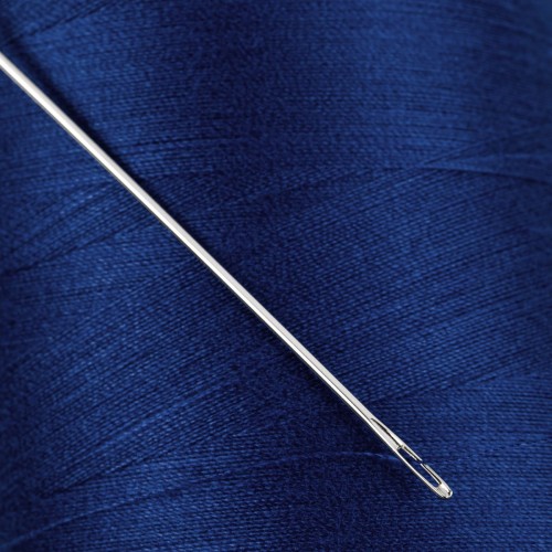 Швейные нитки (полиэстер) 40/2   "Nitka"  ( 201-300 )  4570 м №292 синий