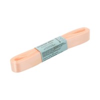 Лента атласная 12 мм ( 1/2 ")  "Gamma"   AL-12P   ФАСОВКА   10 x  5.4 м №007 персиковый