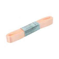 Лента атласная 12 мм ( 1/2 ")  "Gamma"   AL-12P   ФАСОВКА   10 x  5.4 м №007 персиковый