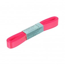 Лента атласная 12 мм ( 1/2 ")  "Gamma"   AL-12P   ФАСОВКА   10 x  5.4 м №014 яр.розовый