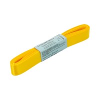 Лента атласная 12 мм ( 1/2 ")  "Gamma"   AL-12P   ФАСОВКА   10 x  5.4 м №017 т.желтый