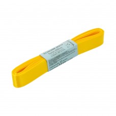 Лента атласная 12 мм ( 1/2 ")  "Gamma"   AL-12P   ФАСОВКА   10 x  5.4 м №017 т.желтый