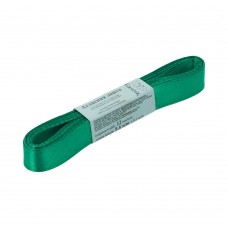 Лента атласная 12 мм ( 1/2 ")  "Gamma"   AL-12P   ФАСОВКА   10 x  5.4 м №016 изумруд