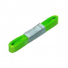Лента атласная 12 мм ( 1/2 ")  "Gamma"   AL-12P   ФАСОВКА   10 x  5.4 м №506N(13-0340) зеленый(неон)