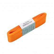 Лента атласная 25 мм ( 1 ")  "Gamma"   AL-25P   ФАСОВКА   5 x  5.4 м №509N(13-1145) св.оранжевый