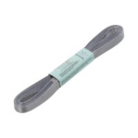 Лента атласная 6 мм ( 1/4 ")  "Gamma"   AL-6P   ФАСОВКА   10 x  5.4 м №139  серый