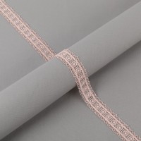 Гипюр "Gamma"   24 мм  GGM-2402   в рулоне   10 м ± 0.2 GP015BP  пудровый(бежево-розовый)
