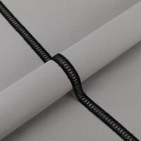 Гипюр "Gamma"   17 мм  GGM-1702   в рулоне   10 м ± 0.2 GP002BL черный