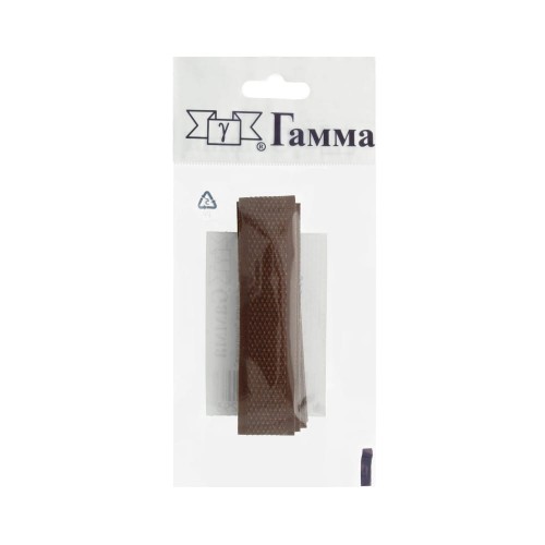 Липучка "Gamma"   20 мм  LG-20   ФАСОВКА   5 x  0.25 м №107 коричневый