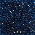 Бисер Чехия круглый 2 10/0 2.3 мм 500 г 60100 (Ф119) т.голубой