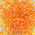 Бисер Чехия круглый 4 10/0 2.3 мм 500 г 81016 (Ф147) оранжевый