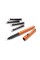 "Pentel"   Ручка-кисть для каллиграфии Pocket Brush Pen, черные чернила GFKPF-AX оранжевый корпус, черные чернила