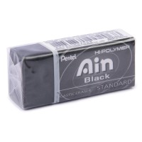 "Pentel"   Ластик "Hi-Polymer. Ain Black Eraser"   43.4 х 17.4 х 11.8 мм  48 шт. ZEAH06AT