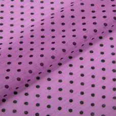 Ткань PC-05   Chiffon   ФАСОВКА   68 г/кв.м ± 5 г/кв.м  200 х  147 см  100\% полиэстер   СК/Распродажа №11 сиреневый/черный