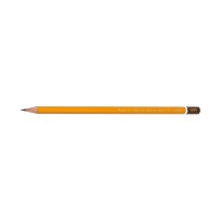 "KOH-I-NOOR Hardtmuth"   Карандаш чернографитный технический 1500   заточенный   12 шт. 10H 150010H01170